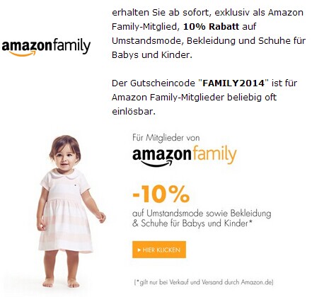 Amazon family 婴幼儿用品优惠