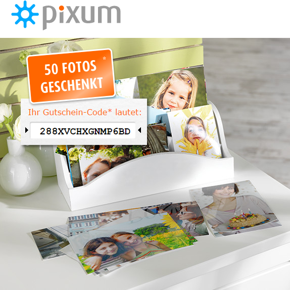 【Pixum免费冲洗50张照片】