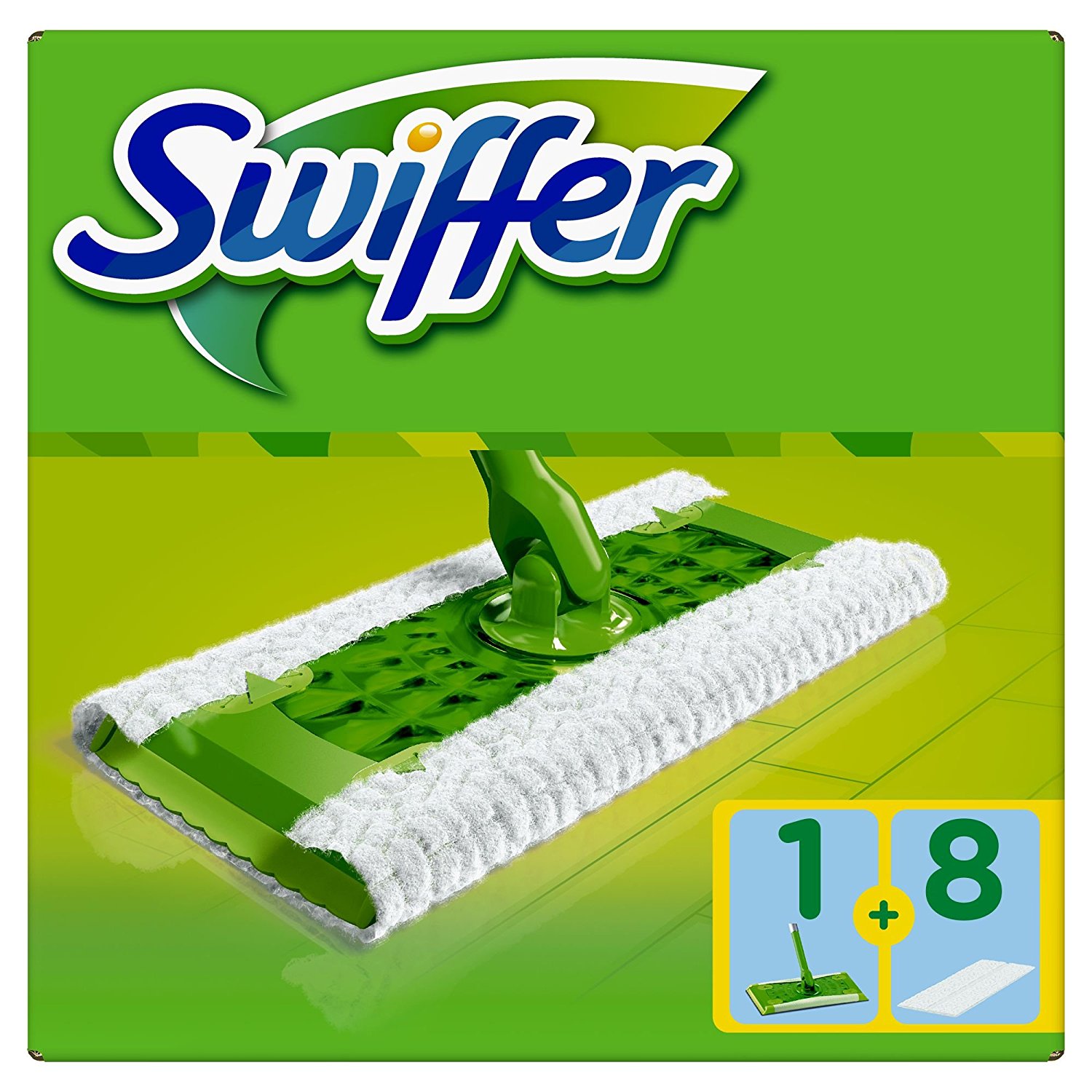 Swiffer 易拆装拖布+加厚版干拖布8片
