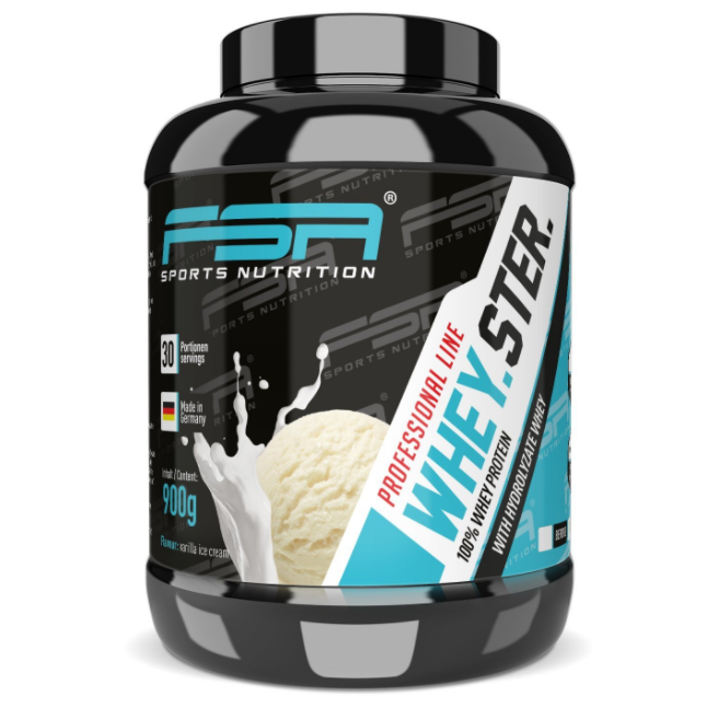 德国专业运动营养品牌FSA Nutrition 乳清蛋白粉 添加BCAA