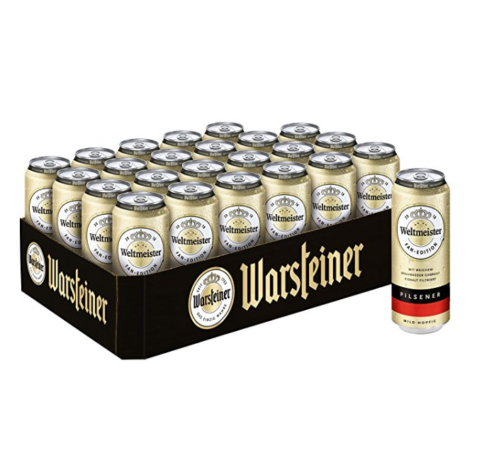 Warsteiner Premium Pilsener 啤酒 24罐x0.5L