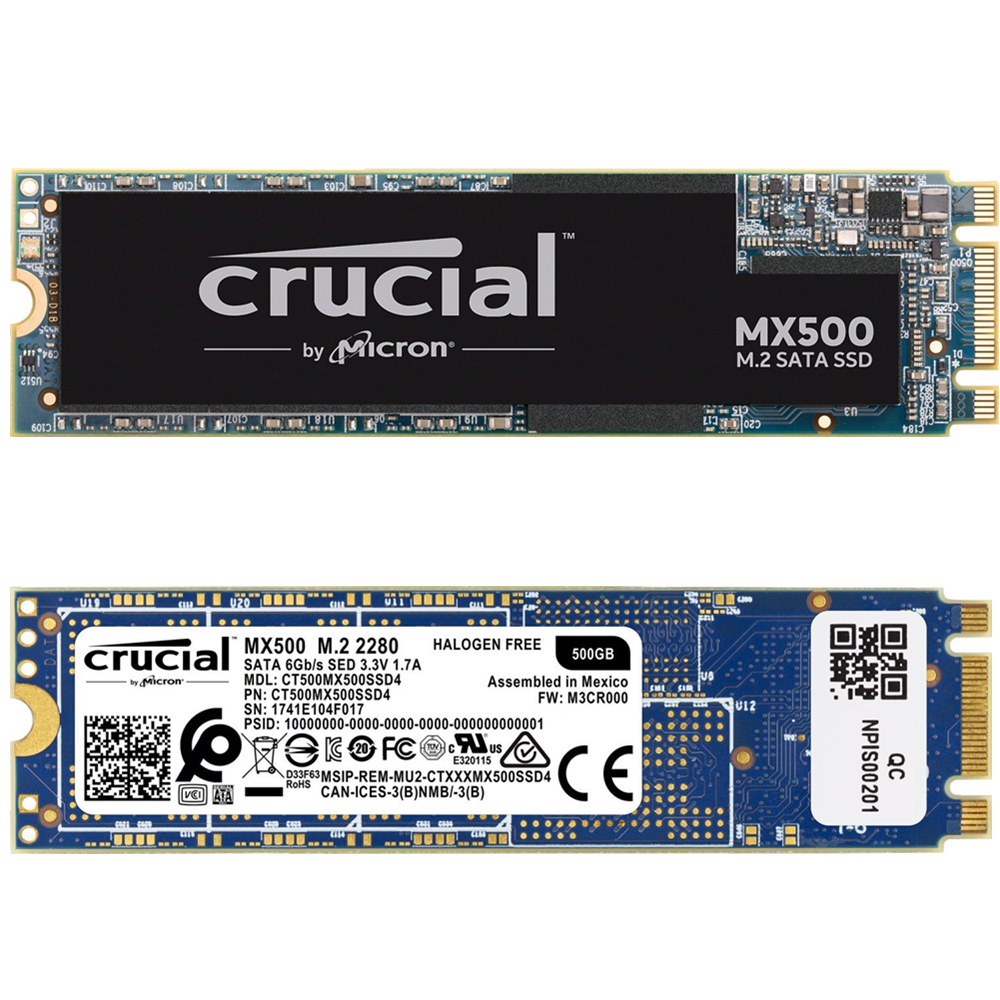 Crucial 英睿达 MX500系列 SSD500GB