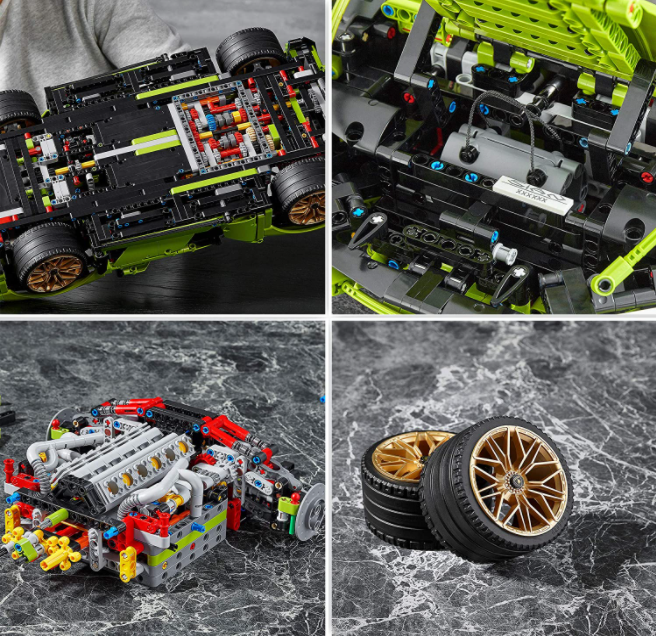 LEGO 乐高42115 Technic Lamborghini 兰博基尼Sián FKP 37】极具收藏