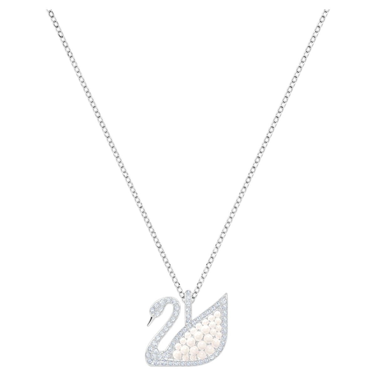 swarovski-iconic-swan-anhänger--weiss--rhodiniert-swarovski-5411791